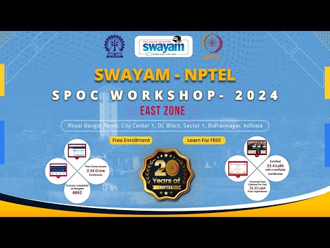 SWAYAM & NPTEL SPOC WORKSHOP – EAST ZONE (2024)