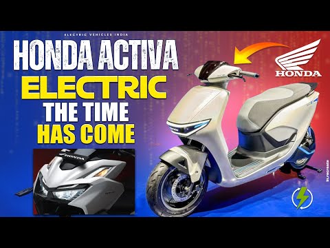 Honda Activa Electric🔥- The Time Has Come | Honda Electric Scooters India | Electric Vehicles India