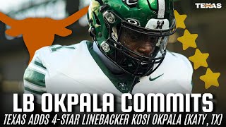 BREAKING: 4-Star Linebacker Kosi Okpala Commits to the Texas Longhorns