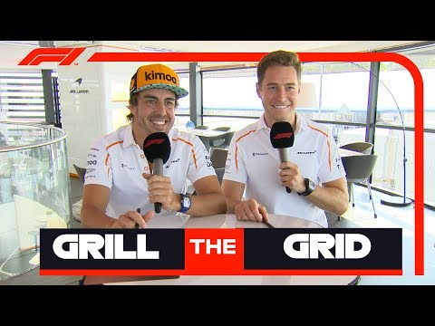 McLaren's Fernando Alonso and Stoffel Vandoorne | Grill the Grid: Truth or Lie"