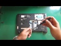 Toshiba Ultrabook Satellite U940 U945 Disassembly and Fan Cleaning