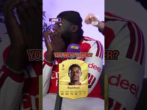 FIXING RASHFORD'S FC 27 CARD 🤯 #shorts #soccer