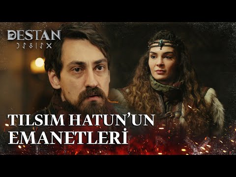 Akkız, Tılsım Hatun'un urbasını giyiyor... - Destan 15. Bölüm