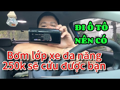 Đi ô tô không có máy bơm lốp, lúc cần sẽ hối hận