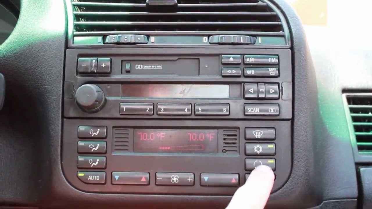 Bmw e36 heater blowing cold #7