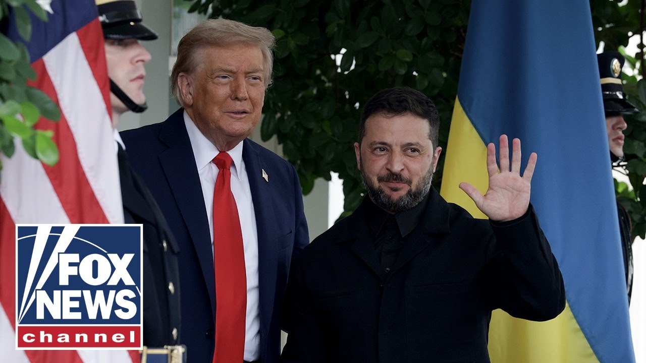 WATCH LIVE: Trump meets with Zelenskyy, European leaders at White House