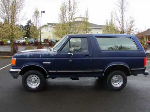 1996 Ford bronco xlt miles per gallon #10