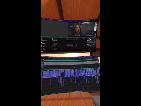 🎬 The VR editing room 📷 Walker Whited