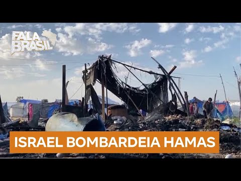 Forças militares de Israel lançam ataque contra alvos do Hamas na Faixa de Gaza