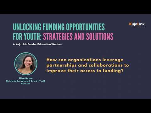 How can organizations leverage partnerships to improve their access to funding?