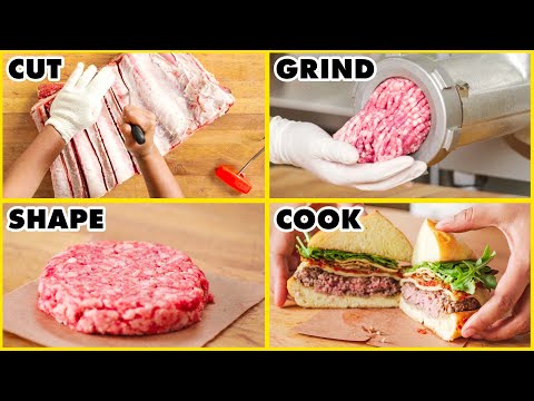 How a Butcher Turns a Cow Into Burgers (4 Types) | Bon Appétit