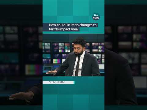 How could Trump's changes to tariffs impact you? #itvnews #shorts