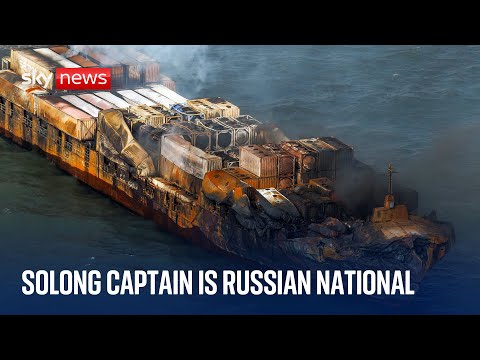 Captain of vessel in North Sea crash was Russian