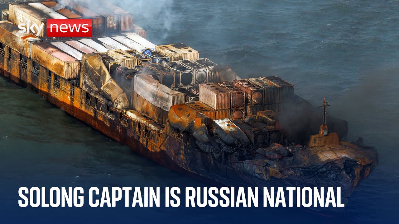 Captain of vessel in North Sea crash was Russian