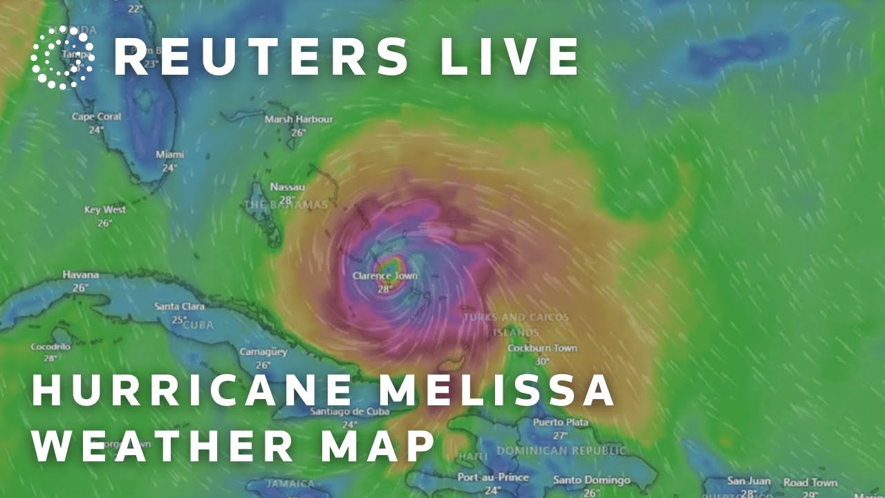 LIVE: Weather map showing Hurricane Melissa over Cuba | REUTERS