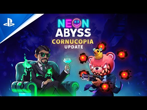 Neon Abyss - Cornucopia Update Launch Trailer | PS4 Games