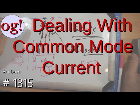 Dealing With Common Mode Current (#1315)