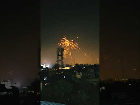 Delhi Fireworks During 🎆 Diwali #happydiwali