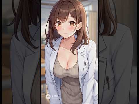 「どこ見てるのかしら？♡」保健室の先生と二人きり#Shorts #シチュエーションボイス #シチュボ #男性向け #声優 #保健室 #保健室の先生 #お姉さん #年上お姉さん  #無自覚 #距離感