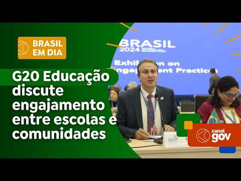 G20 Educação discute engajamento entre escolas e comunidades