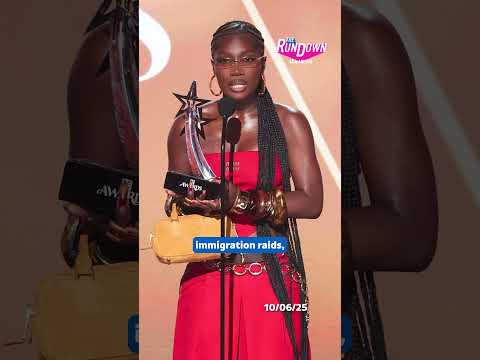 Doechii calls out Trump at the BET Awards #news #trump #doechii