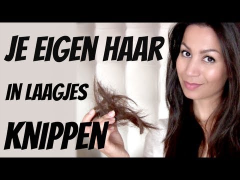 Je Eigen Haar In Laagjes Knippen Youtube