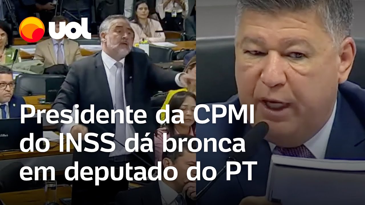 Presidente da CPMI do INSS dá bronca em deputado do PT: ‘Não levante a voz comigo’