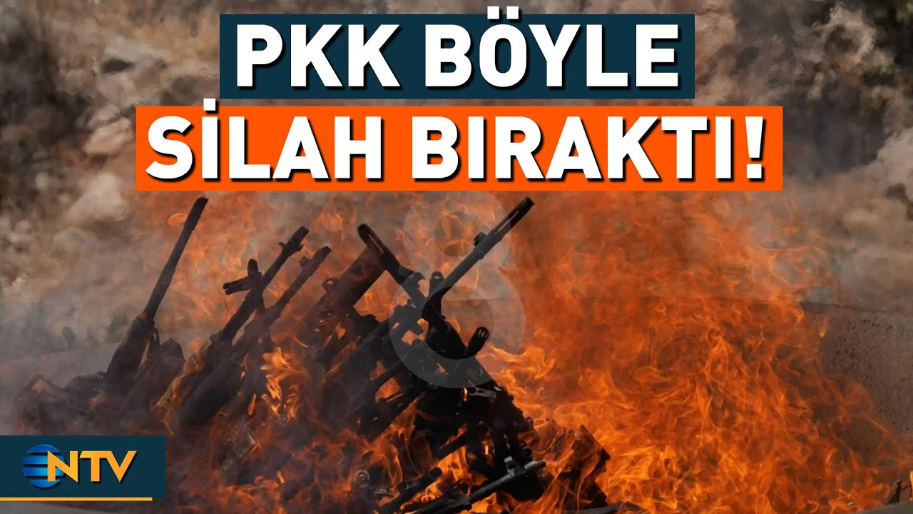 Son Dakika: PKK'nın Silahları Bıraktığına Dair İlk Görüntüler! | NTV