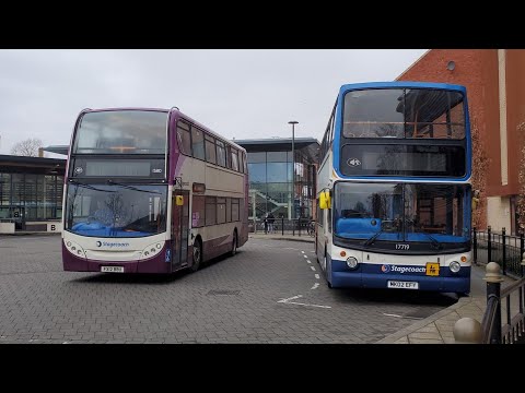 Buses at Lincoln Central Bus Station (18/03/2023)