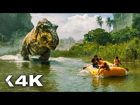 T-Rex River Raft Chase - JURASSIC WORLD 4: REBIRTH Official Teaser Trailer (2025)