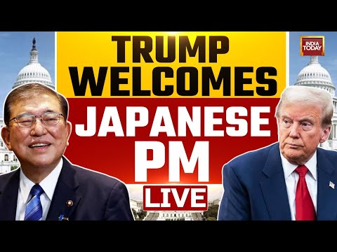 LIVE: Trump Meets Japanese PM | Trump Welcomes Shigeru Ishiba | Trump News | US-Japan Relations