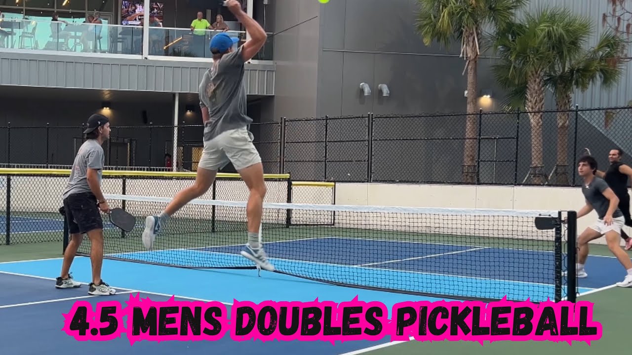 4.5 Mens Doubles Pickleball | Holiday Park Fort Lauderdale Florida | Game 1