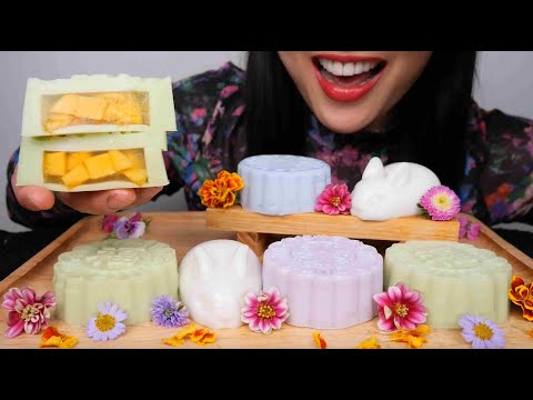MOONCAKE JELLO (ASMR EATING SOUNDS) NO TALKING | SAS-ASMR