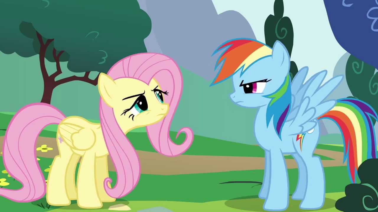 Japanese Fluttershy's Yay! and Rainbow Dash's Louder! - Tomodachi wa ...