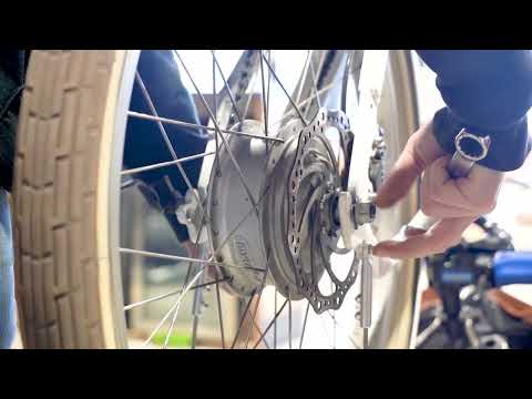 How to change a flat rear tire on an EBC bike