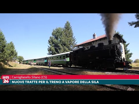 Camigliatello Silano (CS): Nuove tratte per il treno a vapore della Sila