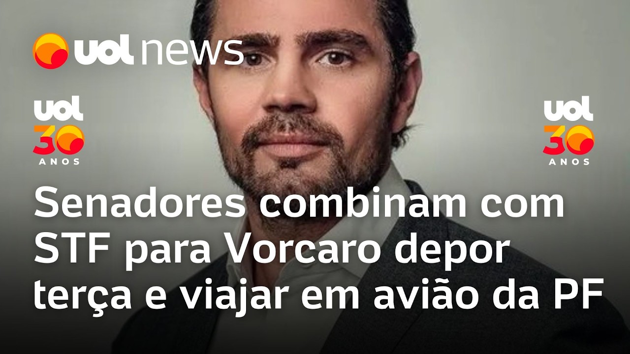 Caso Master: Senadores combinam com STF para Vorcaro depor terça e viajar em avião da PF
