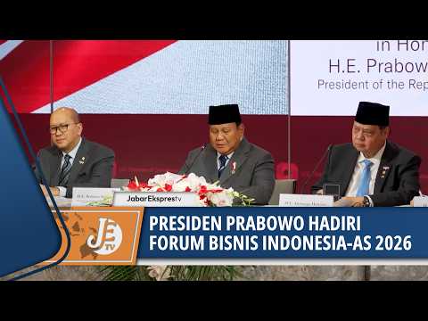 PRESIDEN PRABOWO DORONG KERJA SAMA STRATEGIS DI FORUM BISNIS INDONESIA-AS 2026