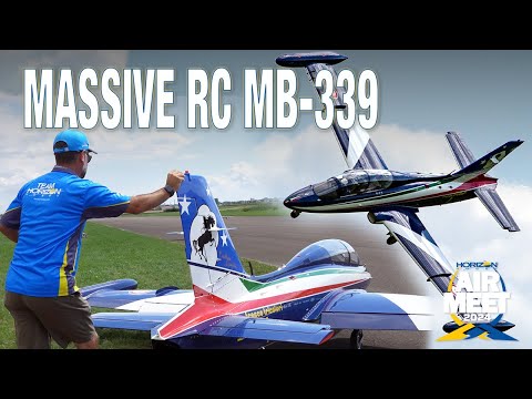 Flying a MASSIVE RC Jet! - XXL MB-339 from Daniel's Design
#Airmeet2024