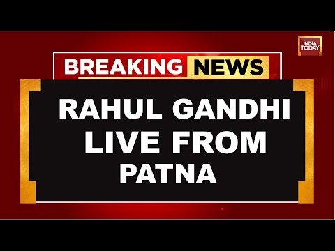 Rahul Gandhi Speech LIVE:  Rahul Gandhi Joins Kanhaiya kumar's Padyatra In Bihar | India Today