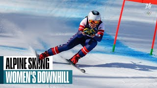 Re-𝙇𝙄𝙑𝙀 Winter Olympics! Womens Downhill - Alpine Skiing | #MilanoCortina2026
