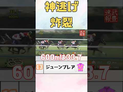 武豊騎手の神技！ジューンブレアのスプリントレースに感動 サムネイル