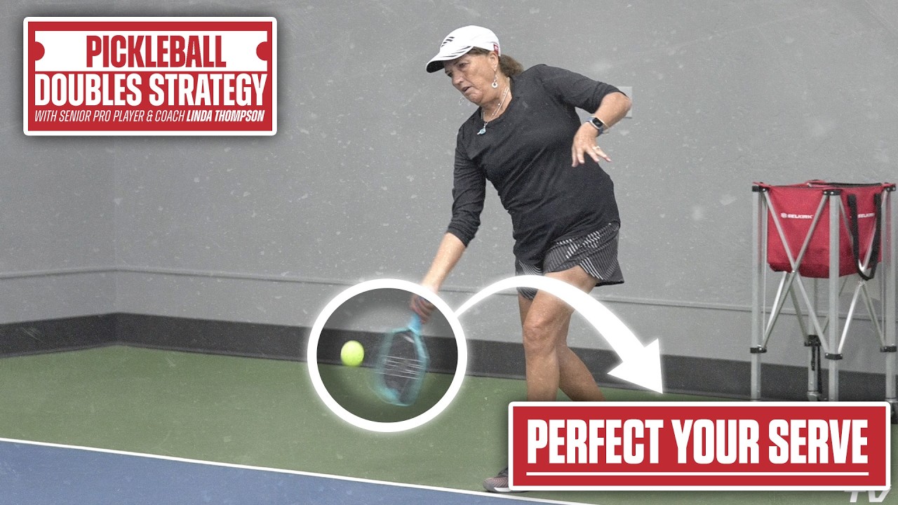 Pickleball Serve Strategy: Body & Paddle Positioning