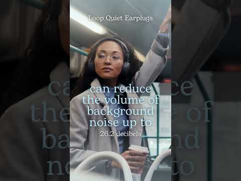 Loop Quiet Earplugs for Sleeping, Studying, Concerts and Relaxation