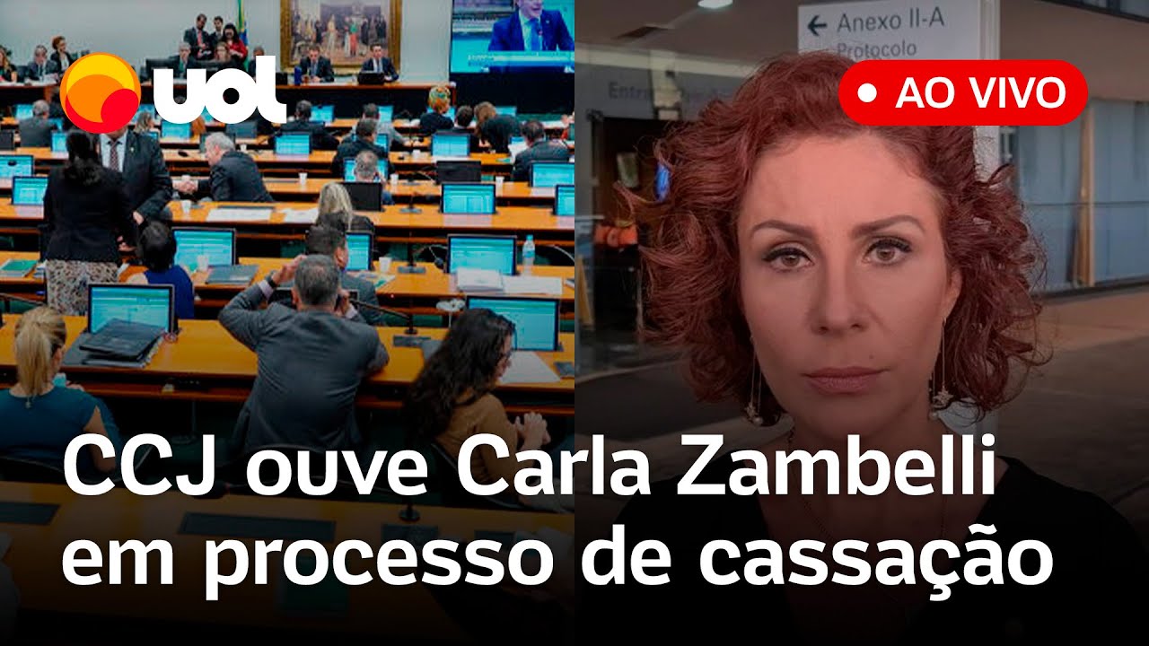 Carla Zambelli presta depoimento na CCJ da Câmara sobre cassação do mandato por condenação criminal
