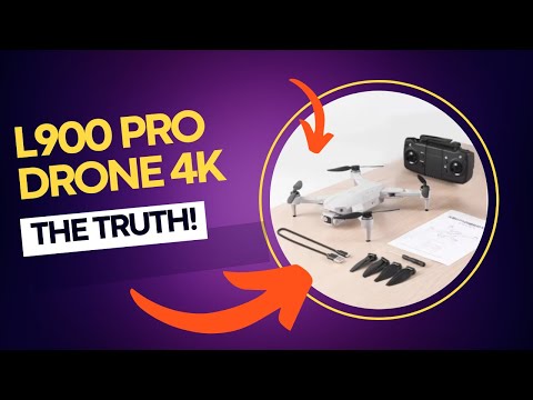 L900 Pro Drone Review - Professional 4K GPS Drone! (Incredible)