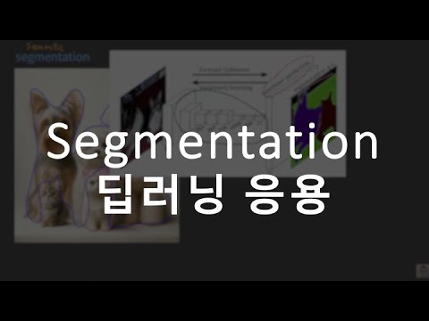 딥러닝 segmentation 컴퓨터비전