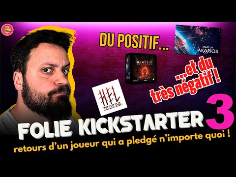 FOLIE KICKSTARTER EP.3 | Jeux en Carton | Critiques jeux de société
