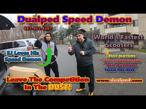 EJ Bought A Dualped Speed Demon & Delivered TWICE!!