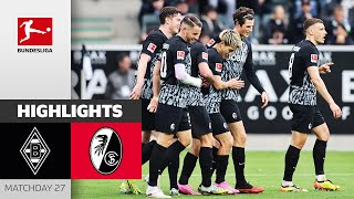 First Win Of Streich’s Farewell Tour! | M’gladbach — Freiburg 0-3 | Highlights | MD 27 – BL 23/24